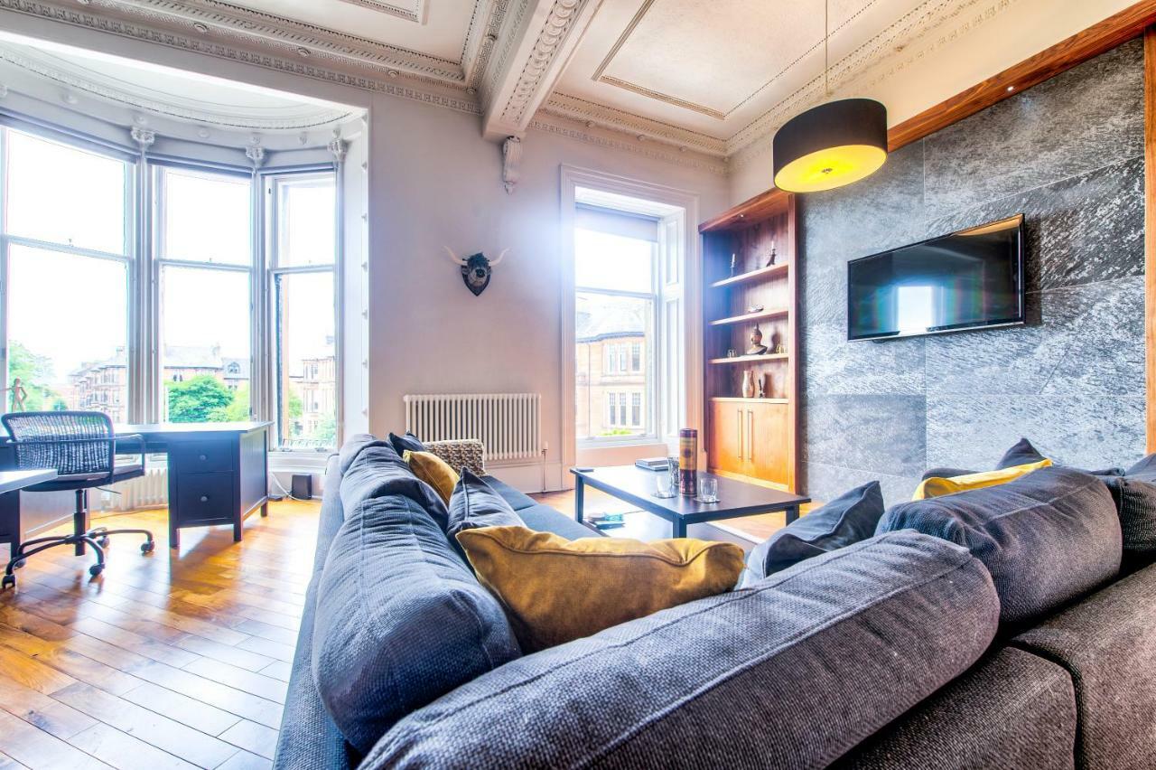 32 Victoria Crescent Road Appartement Glasgow Buitenkant foto