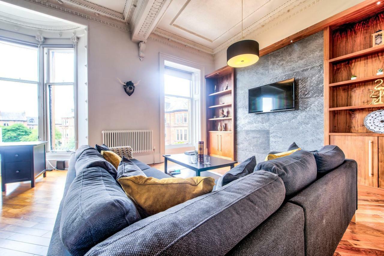 32 Victoria Crescent Road Appartement Glasgow Buitenkant foto